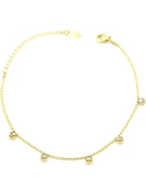 Die Grup Zincir Bileklik - Altın