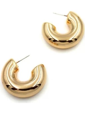 Die Grup Halka Küpe - Altın