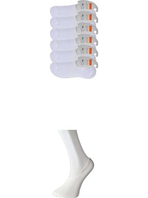 Die Grup Beyaz Erkek Babet Çorap 6 Çift