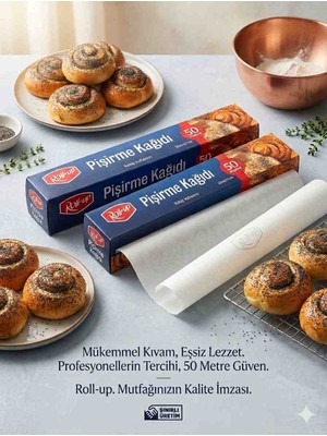 Kutlama Atölyesi Roll-Up Pişirme Kağıdı 37CM x 50 M 1 Paket