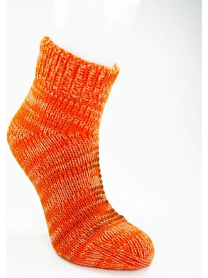 Die Grup El Örgüsü Kışlık Şık Kadın Yün Patik D14