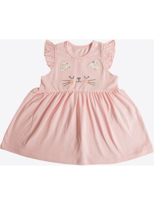 Kitikate Organik Kiki Elbise Pembe