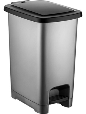 PremiumPort 40 Lt Slim Pedallı Çöp Kovası, Şık ve Kullanışlı Tasarım
