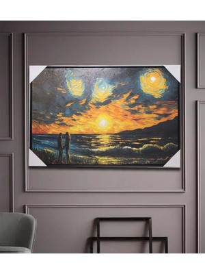 Elwes Duvara Asmalı Yağlı Boya Pano