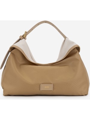 Valmenti Kadın Deri & Tekstil Bej Omuz Çanta 1169 6411 Bn Cnt Y26 Beıge