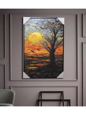 Elwes Duvara Asmalı Yağlı Boya Pano