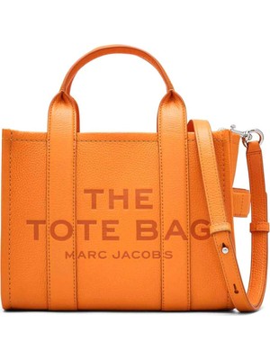 Marc Jacobs Kadın Çıkarılabilir Uzun Askılı Fermuarlı Deri Turuncu Omuz Çantası H009L01SP21-818