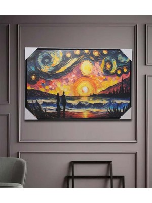 Elwes Duvara Asmalı Yağlı Boya Pano