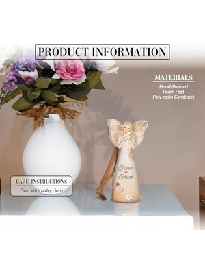 Mabeyn 19080 Forever Friend Melek Figürü/ornament, 4 – 1/2 Inç