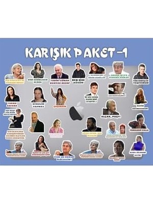 Mabeyn Karışık Mix Seri 1 Notebook Tablet Telefon Ajanda Laptop Defter Seti