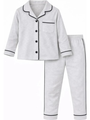 Unisex Bebek Alt Üst Pijama Takım-Grimelanj
