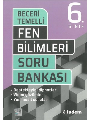 Mabeyn 6. Sınıf Fen Bilimleri Beceri Temelli Soru Bankası