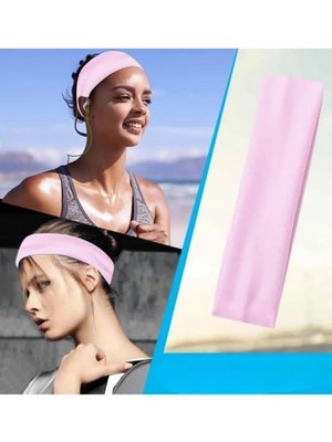 Mabeyn Kadın Pembe Ultra Esnek Pamuklu Saç Bandı, Lastik Toka Seti, Toka Organizer, Toka, Kız Çocuk Toka, Toka, Kadın Çocuk Mandal Toka