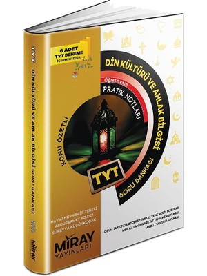 Mabeyn Tyt Din Kültürü ve Ahlak Bilgisi Konu Özetli Soru Bankası