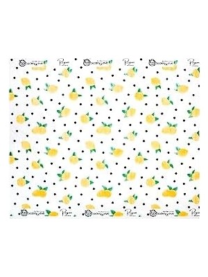 Mabeyn Kullan At Masa Aktivite ve Piknik Örtüsü 100X120 cm 3 Rulo Limon