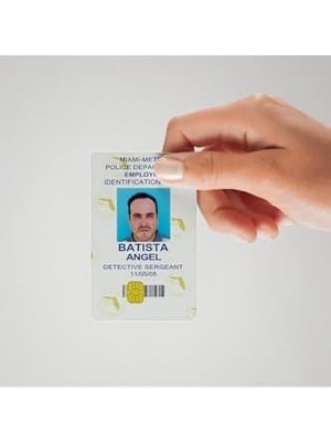 Mabeyn Batista Dedektif Id Kart Kaplama (Yüksek Kalite)