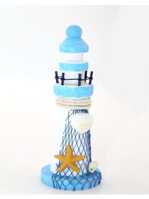 Elwes Ahşap Marin Deniz Feneri Biblo