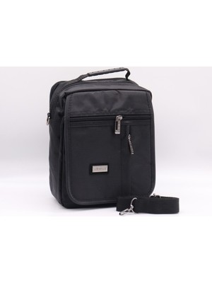 Seventeen Erkek Çapraz Çanta Siyah Renkli Günlük Kullanım İçin Ergonomik Tasarım