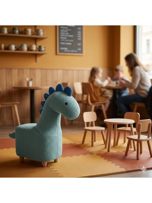 Argimo Rexy Dinozor Bebek Çocuk Odası Puf