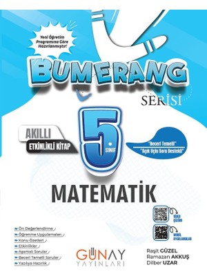 Mabeyn 5. Sınıf Bumerang Etkinlikli Matematik