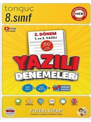 Mabeyn 8. Sınıf Yazılı Denemeleri 2. Dönem 1 ve 2. Yazılı