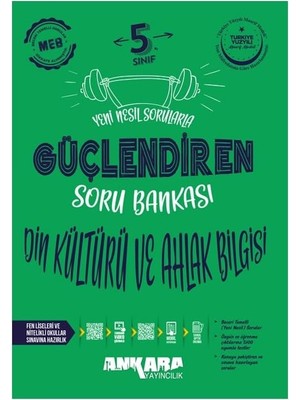 Mabeyn 5. Sınıf Güçlendiren Din Kültürü ve Ahlak Bilgisi Soru Bankası