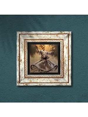 Mabeyn Taş Duvar Tablosu - Çerçeveli Taş Tablo - Dekoratif Duvar Sanatı - Modern Ev ve Ofis Duvar Dekoru T1-264