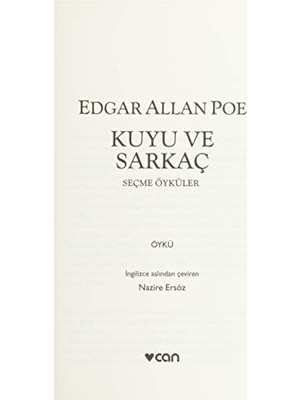 Mabeyn Kuyu ve Sarkaç: Seçme Öyküler