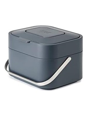 Mabeyn Stack 4 Çöp Kutusu - 4l, Organik Atık Için, Grafit