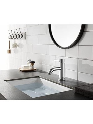 Mabeyn LS8221CTL Continental Banyo Bataryası, Parlak Krom, 4,88 x 2,13 x 6,63