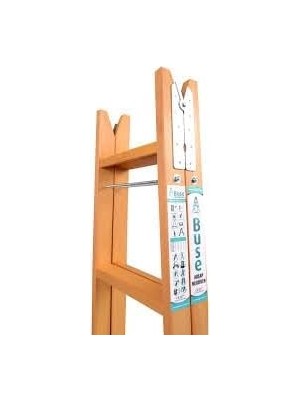 Mabeyn Yapı Buse A Tipi Ahşap Merdiven 4 BASAMAK(140CM) AG-104