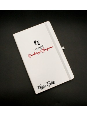 As Gift Kişiye Özel Cumhuriyet Bayramı Baskılı Beyaz Defter