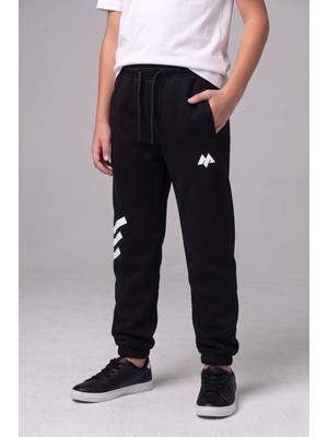 Merve Nur Tekstil Erkek Çocuk Mevsimlik Lastikli Paça Baskı Detaylı Eşofman Altı