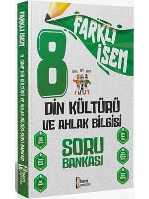 Mabeyn 2024 Farklı Isem 8. Sınıf Din Kültürü ve Ahlak Bilgisi Soru Bankası