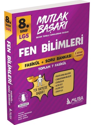 Mabeyn 8. Sınıf Lgs Fen Bilimleri Fasiküller + Soru Bankası