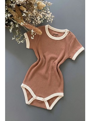 Cigit Omuzu Kırmalı Biyeli Zıbın Kahve