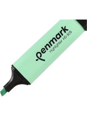 Mabeyn Fosforlu Kalem 12'li Karışık Renk 4 Neon ve 4 Pastel ve 4 Simli
