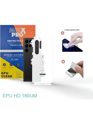Max Pro Vivo X200 PRO MAX NANO Full Arka Kaplama Esnek ULTRA İnce - MAXXPRO - EPU HD