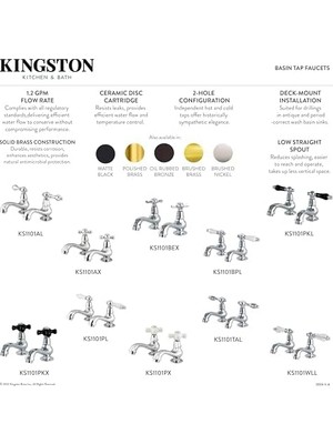 Mabeyn Kulplu Lavabo Musluk Set