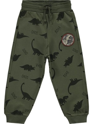 Civil Boys Dınosaur Walk Emp.etiketli 2-5 Yaş Eşofman Altı - Haki