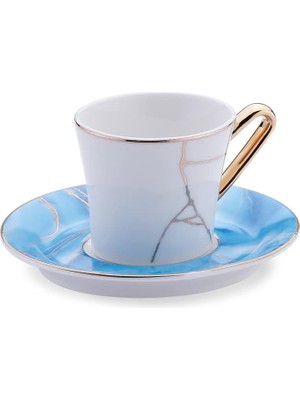 Mabeyn Korkmaz Orient 4 Parça Kahve Fincan Takımı