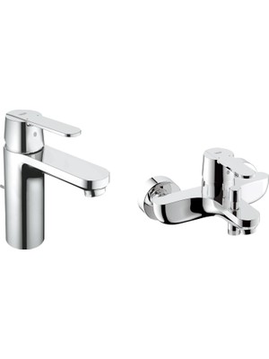 Mabeyn Get Banyo + M Boy Lavabo Bataryası Seti