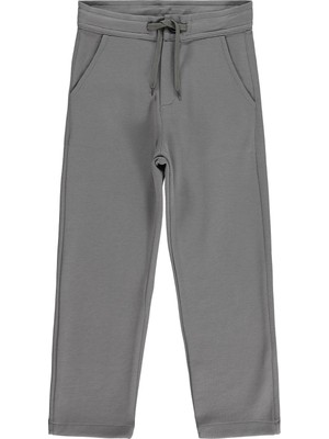 Pierre Cardin Beli Lastikli Ipli 10-12 Yaş Pantolon - Gri