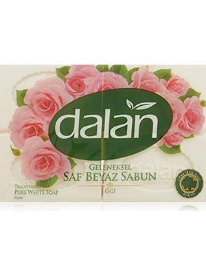 Mabeyn Dalan Geleneksel Saf Beyaz Banyo Sabunu Gül 150X4 G