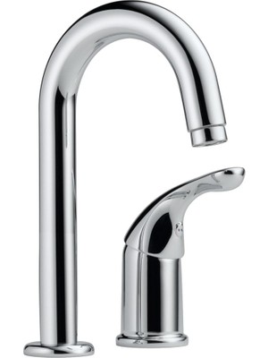 Mabeyn Krom Bar Musluğu, Krom Bar Lavabo Bataryası Tek Delikli, Islak Bar Bataryaları Tek Delikli, Hazırlık Lavabo Bataryası, Bar Lavabo Bataryası, Krom Mutfak Bataryası, Krom 1903-DST