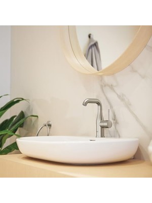 Mabeyn Yeni 2348500 M-Size Tek El Einlochbatterie Banyo Musluk, 23485ENA