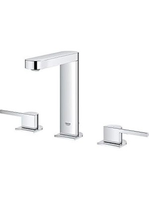 Mabeyn Plus | Banyo Armatürü - 3 Delikli Lavabo Bataryası | Hazır Montaj Seti ile | Krom | 20301003