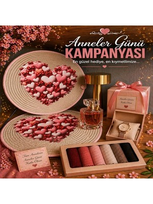 Odea Anneniz Için Özenle Hazırlanmış Özel Kutu Pembe