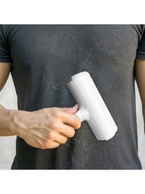 Mabeyn 5dm Hazneli Tüy Toplama Rulosu Evcil Hayvan - Elbise Kıl Tüy Toplayıcı - Tarak Hediyeli