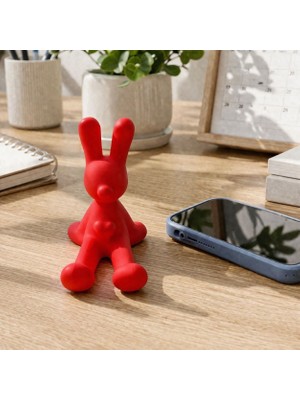 Basart Mini Tavşan Telefon Standı – Sevimli Tasarım, Kompakt Masaüstü Tutucu